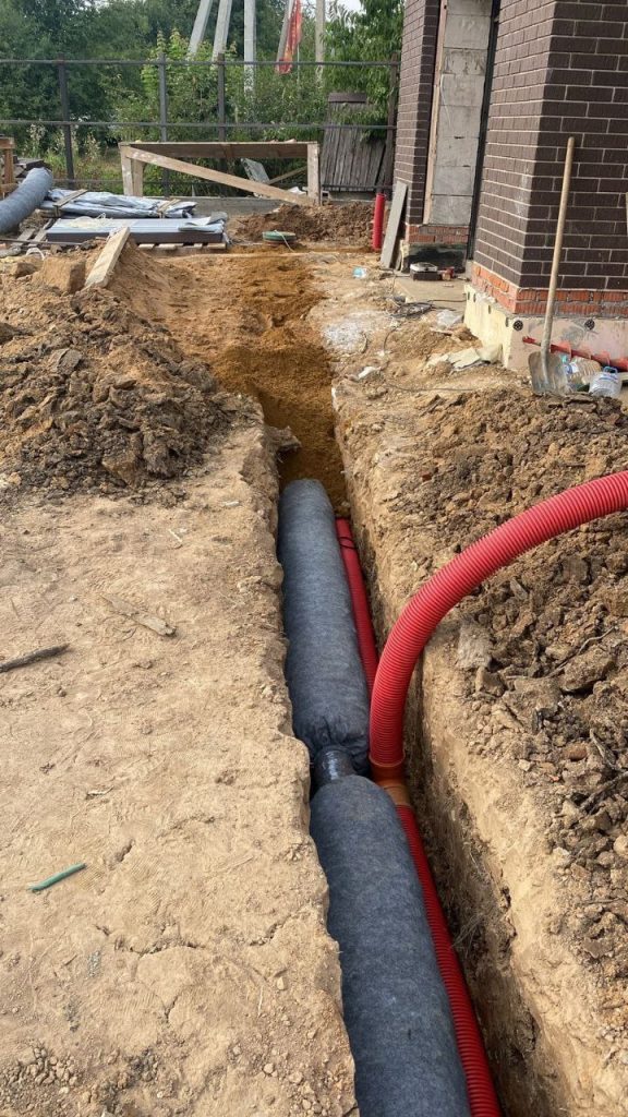 Дренаж участка "под ключ"