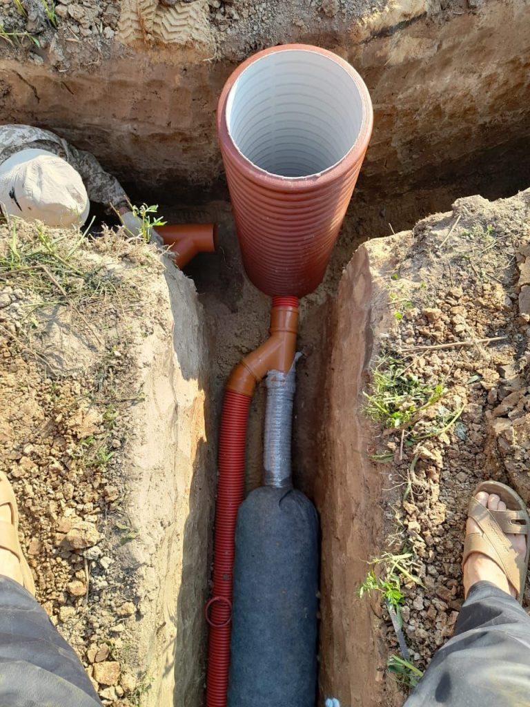 Дренаж участка "под ключ"